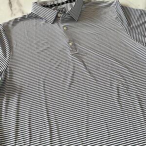 Z Line Horizontal Stripe Polo Sz. L